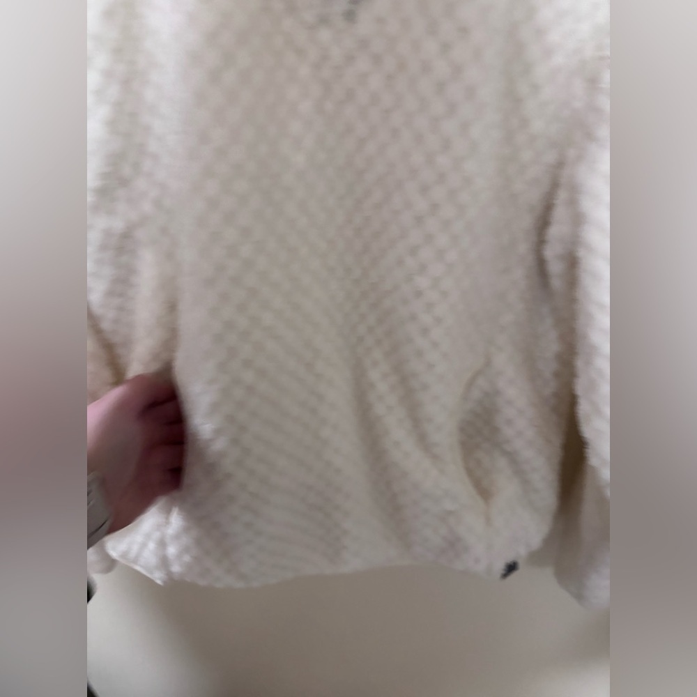 ✨Women’s Eddie Bauer Sherpa Pullover Snap Collar Size Small - Picture 6 of 11